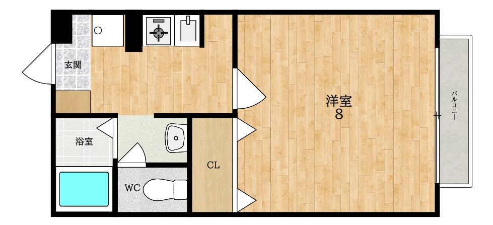 セジュール筒井 間取り