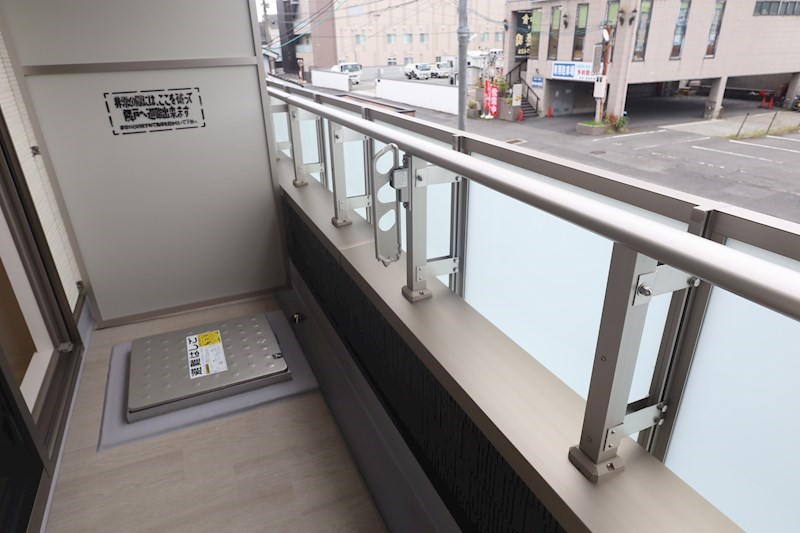 クアトロ・ソレイユ ベランダ