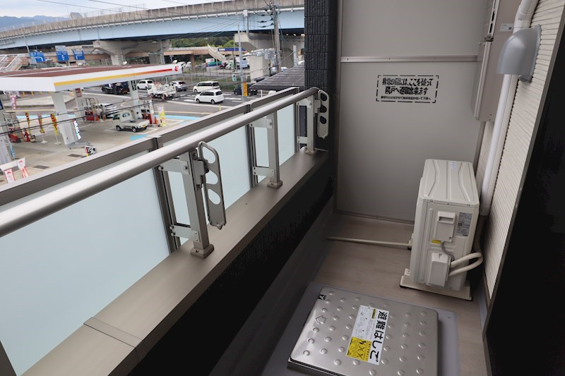 クアトロ・ソレイユ ベランダ