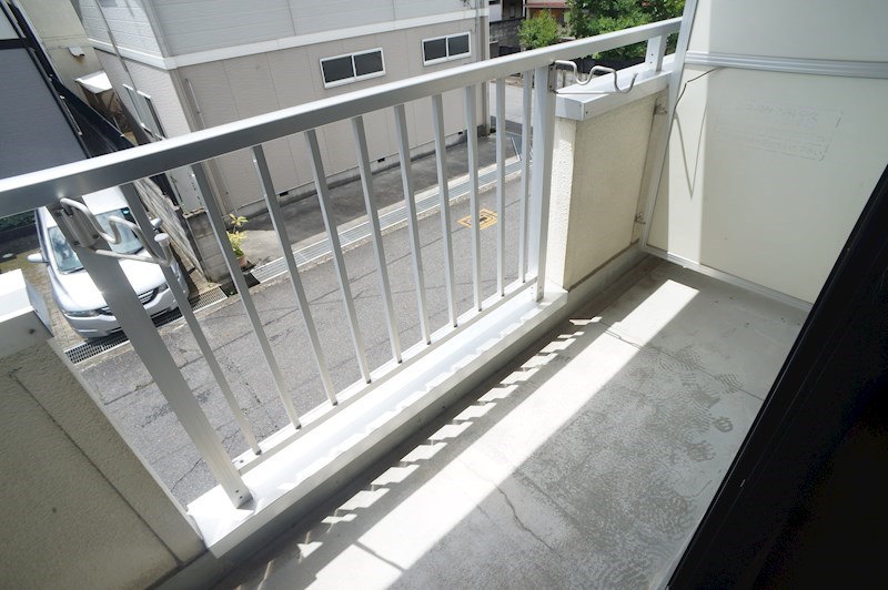 松井マンション ベランダ