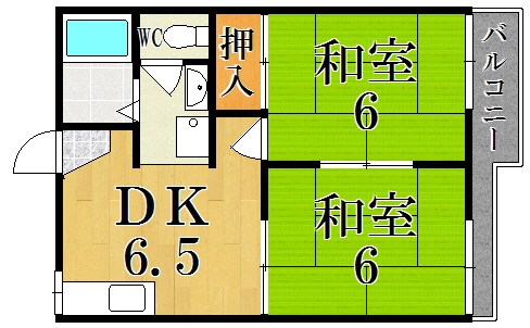 ラフォーレ中川Ｂ棟 間取り
