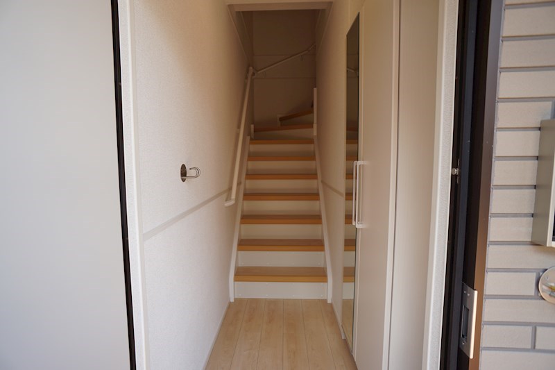 グランソレイユ（北郡山町） 玄関