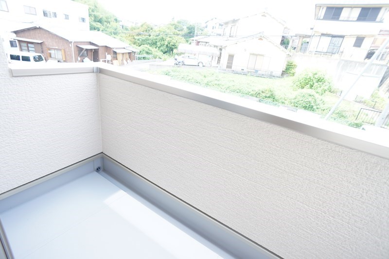 グランソレイユ（北郡山町） ベランダ