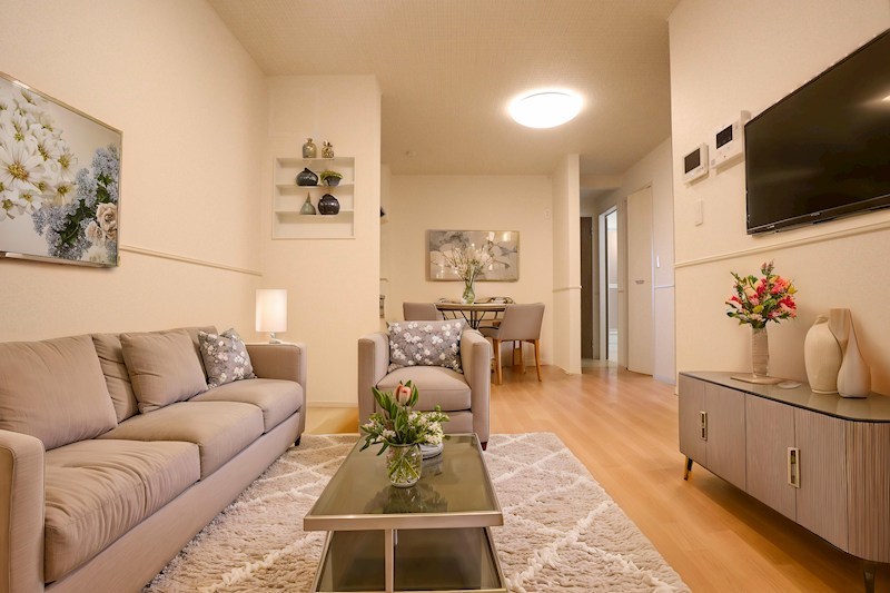 アビタシオン　キャトル リビング