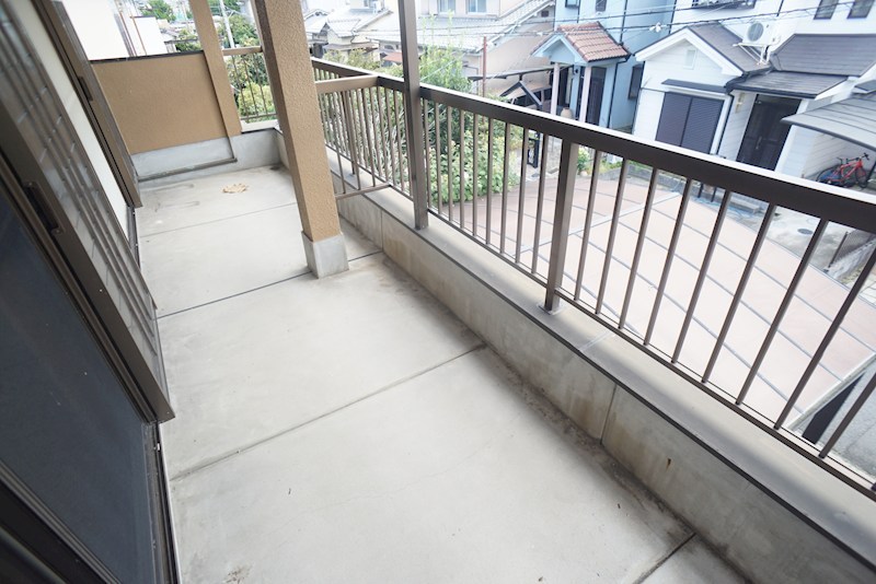 西ノ京町戸建 ベランダ