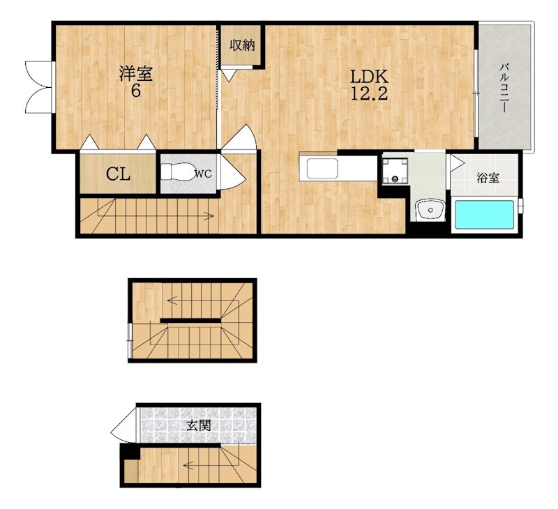 ヒーリング　ヴィレッジ 間取り