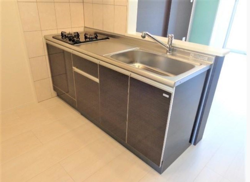 橿原市十市町アパート新築工事 キッチン