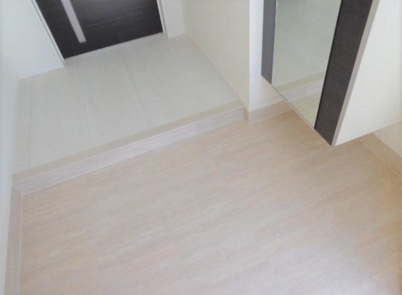 橿原市十市町アパート新築工事 玄関