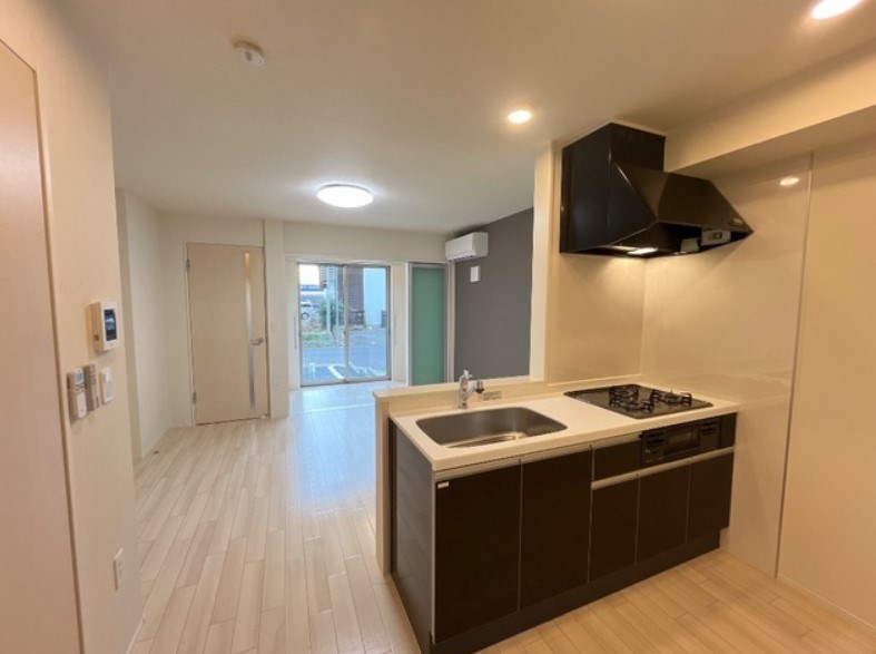 橿原市十市町アパート新築工事 キッチン