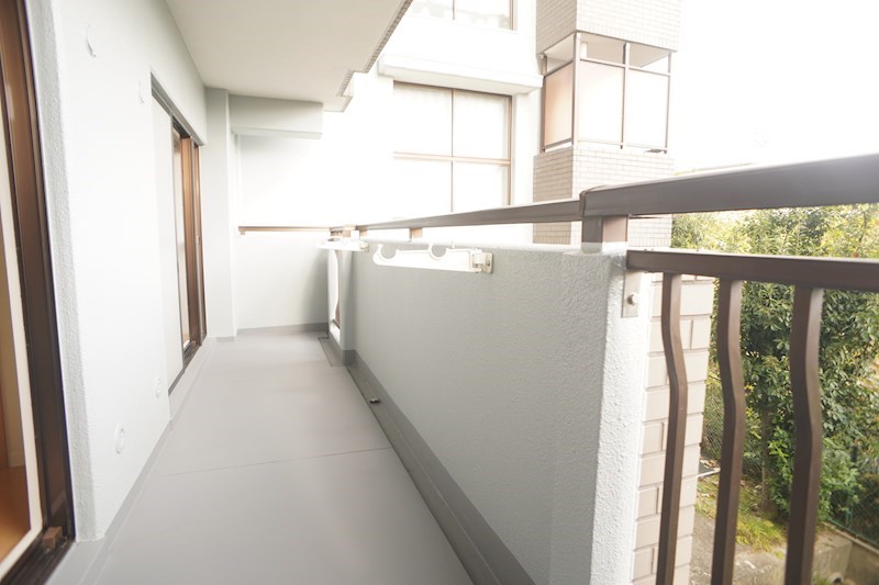 グランドパレス学園前 ベランダ