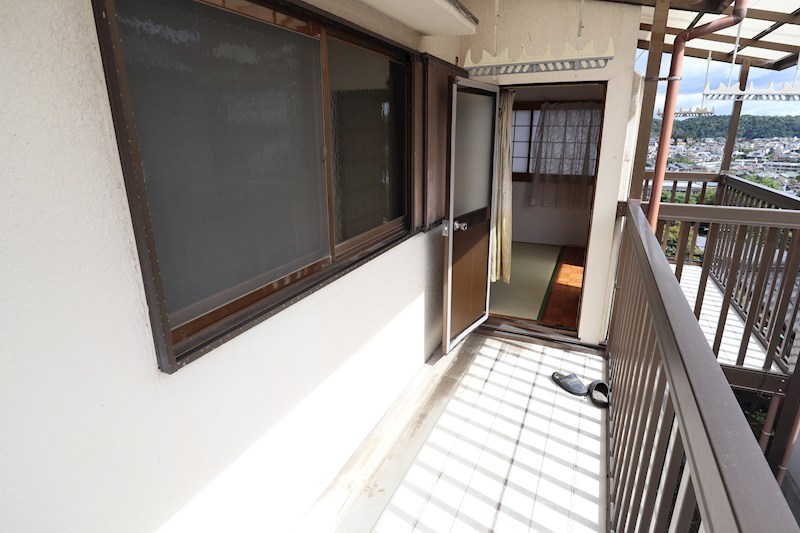 生駒市西松ヶ丘戸建 ベランダ