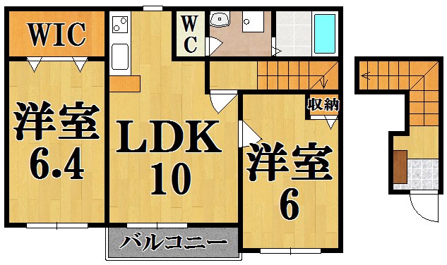 サウス・ヴィラ 201号室 間取り