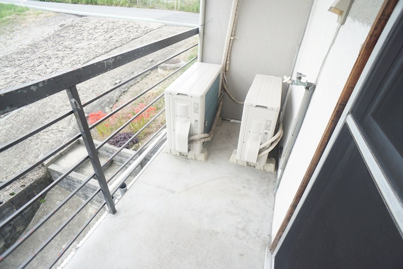 内田ハイツ ベランダ