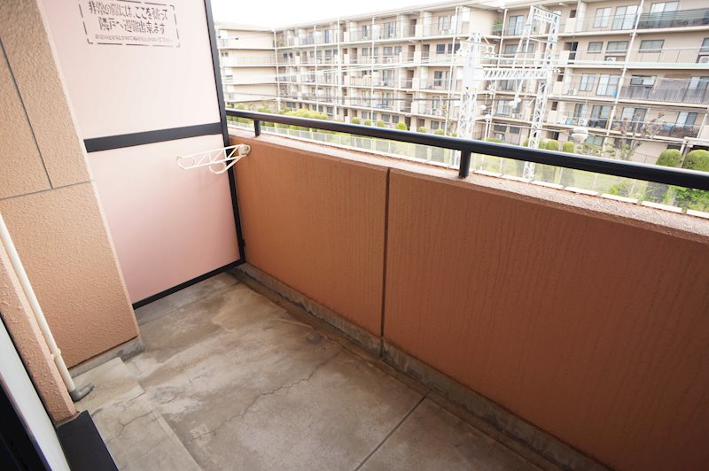 オーキッドあやめ池 ベランダ