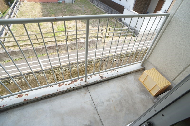 明和マンション ベランダ