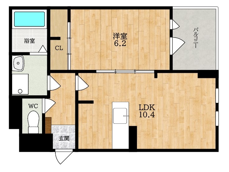 アプリコットⅣ（4） 間取り