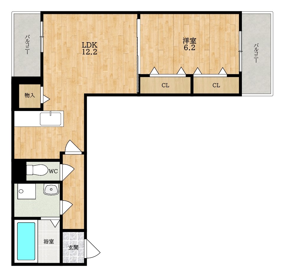 アプリコットⅣ（4） 間取り