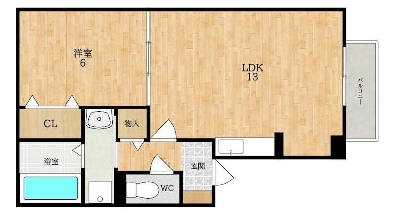 スカイヒルズ 間取り