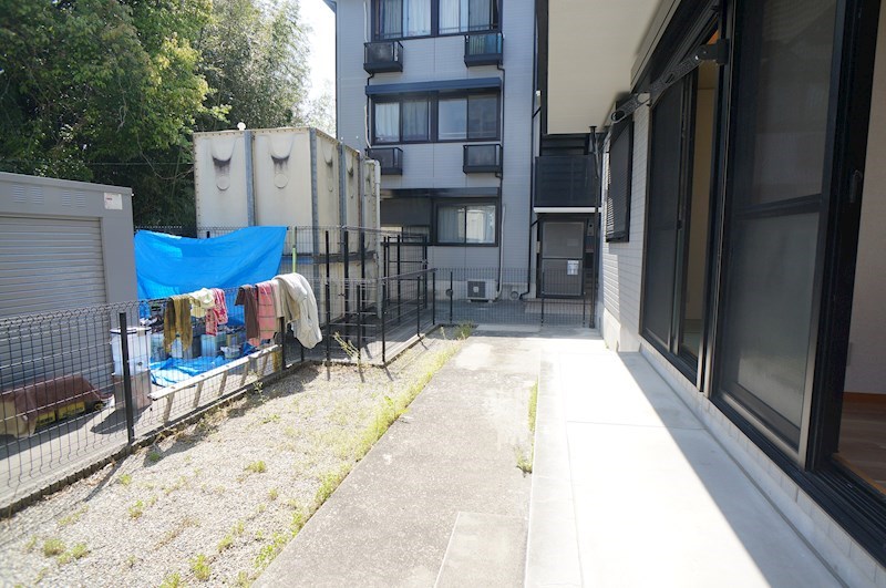 ソシアＢ ベランダ