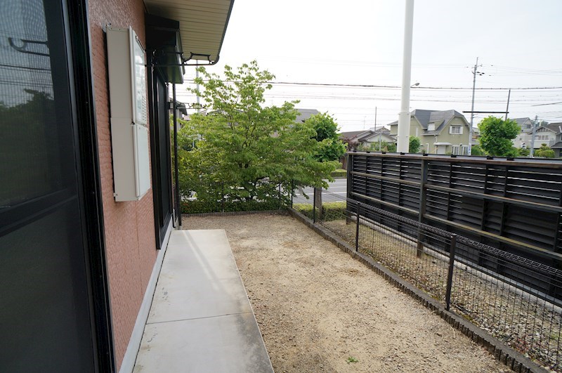 カサベルテＣ ベランダ