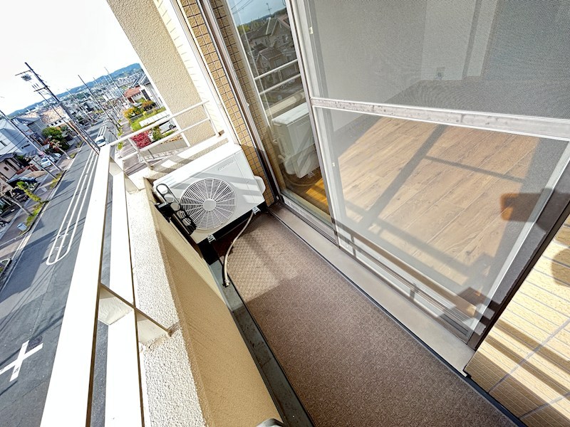 木津南パークサイドヴィレッヂ ベランダ