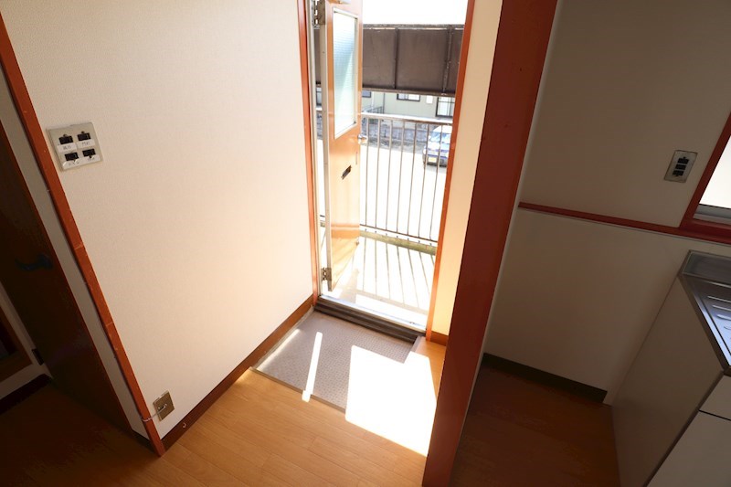 二上マンション 玄関