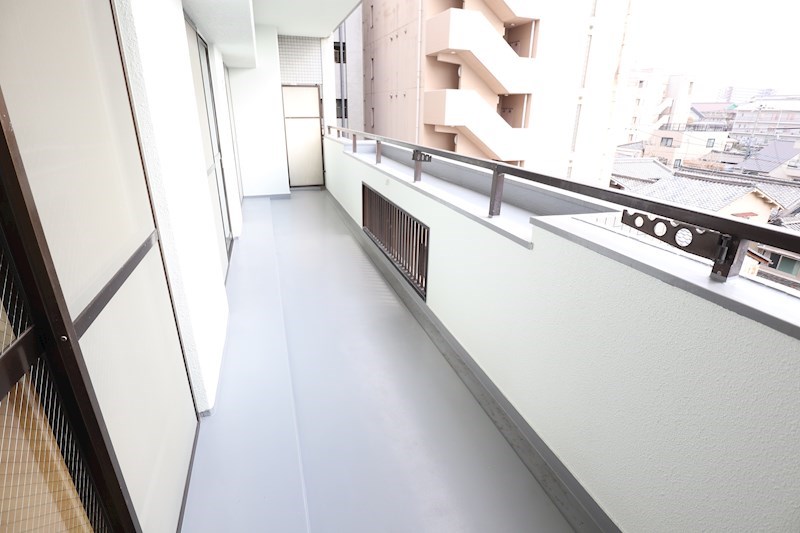 矢追マンション ベランダ