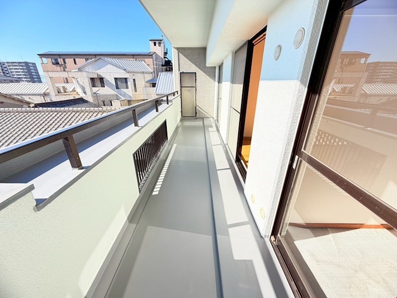 矢追マンション ベランダ