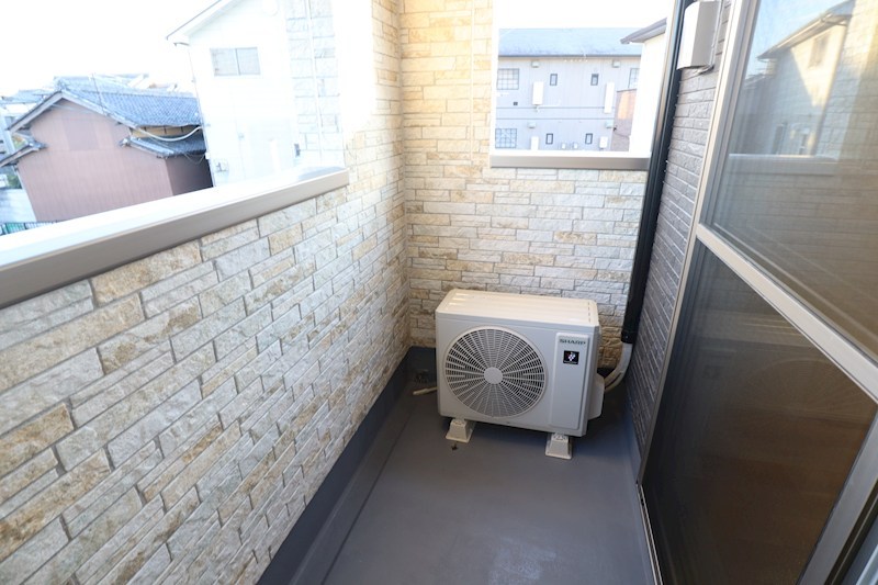 プラシード（大和郡山市） ベランダ