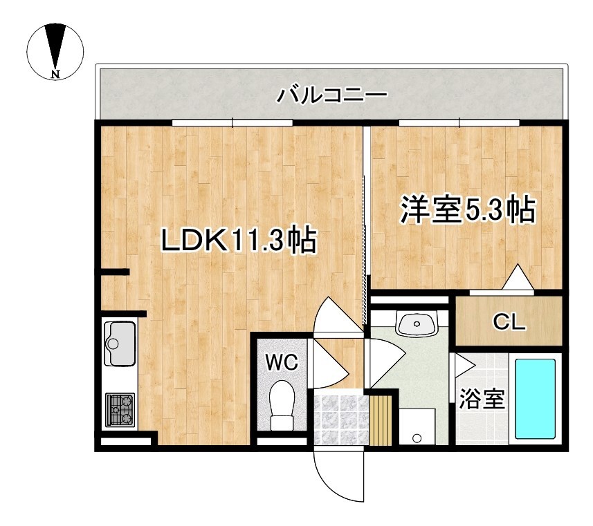 サニーソレイユ 間取り