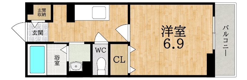 エトワール（Ｅｔｏｉｌｅ） 間取り