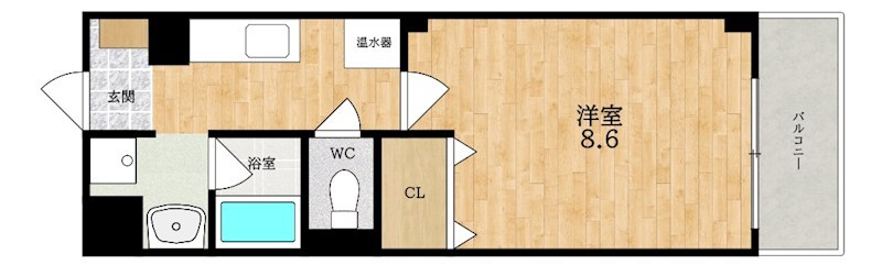ヴァンセットモネ 間取り