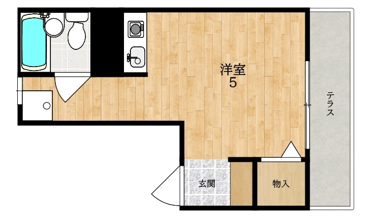 プレジール筒井 間取り