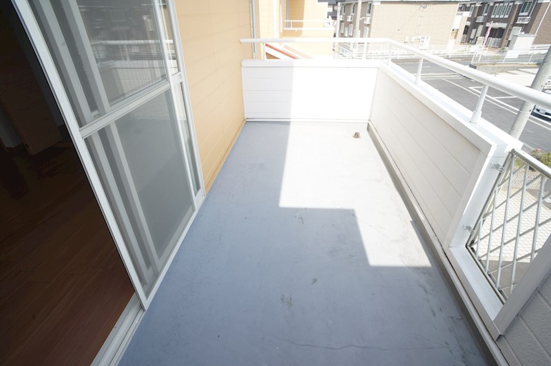 ハイツボナール　Ｄ ベランダ