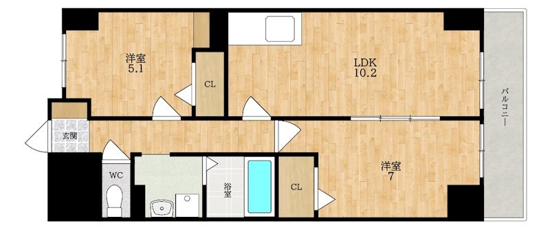 カーサレイメイ 間取り
