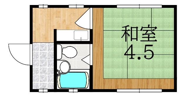グリーンハイツⅠ 間取り