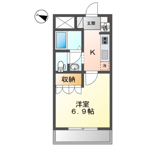 メゾン・ド・ソレイユ 間取り