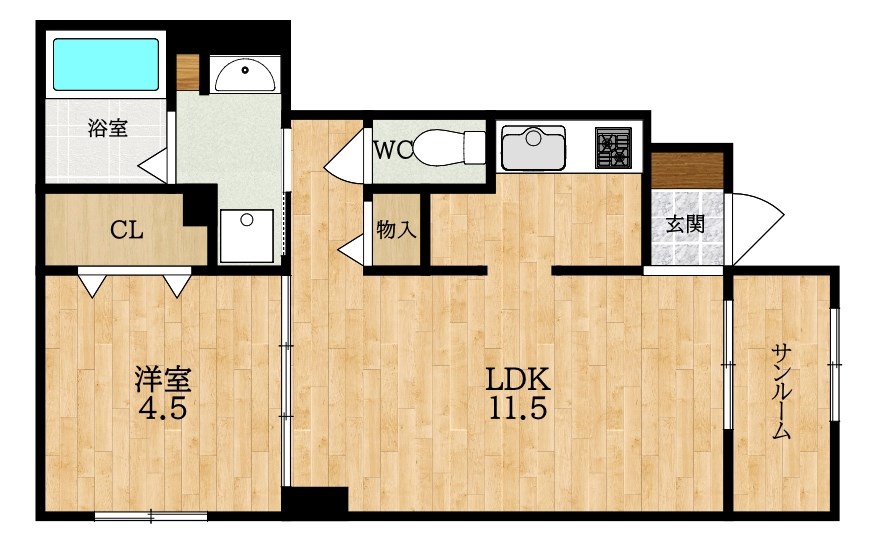 ゴールドメゾン 間取り