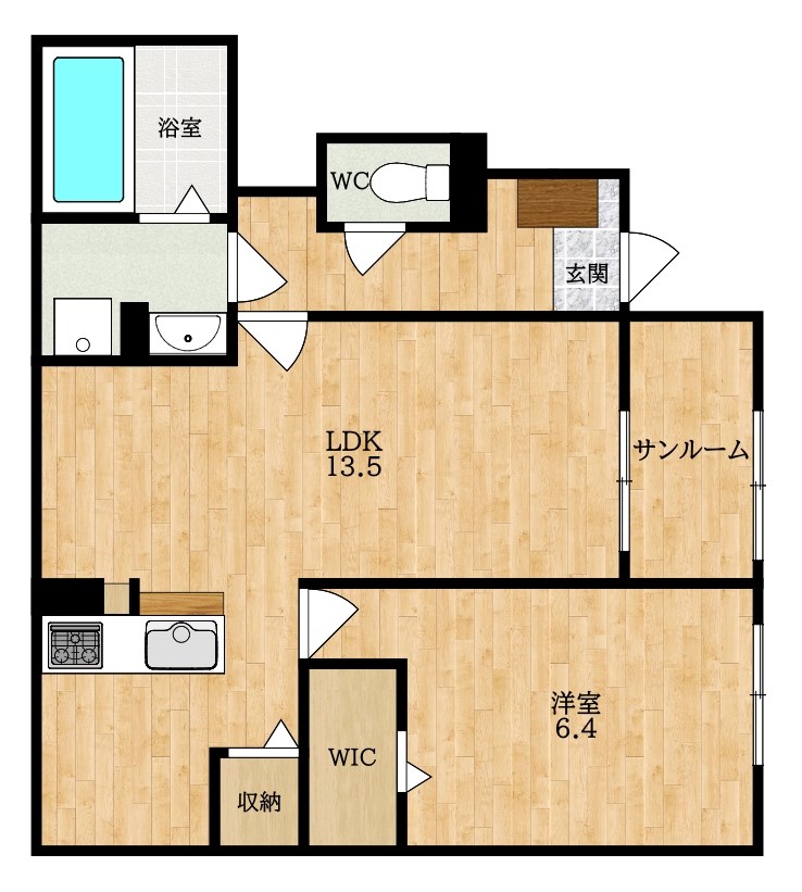 ゴールドメゾン 間取り