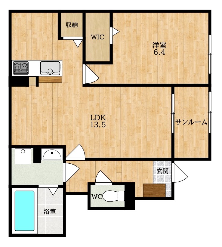ゴールドメゾン 間取り