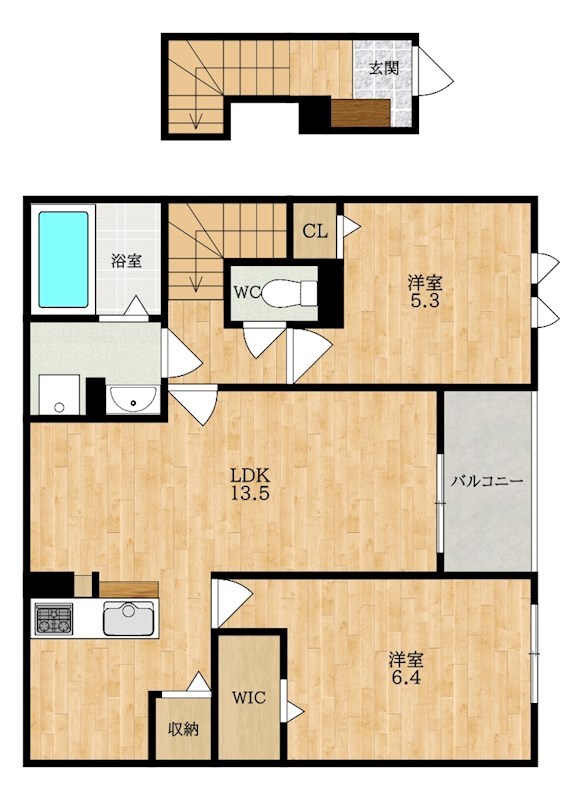 ゴールドメゾン 間取り