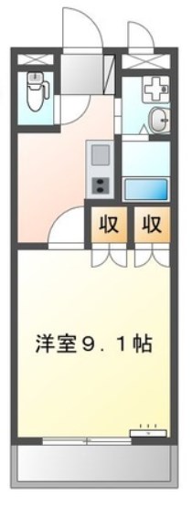 メゾン・ド・プリムベール 103号室 間取り