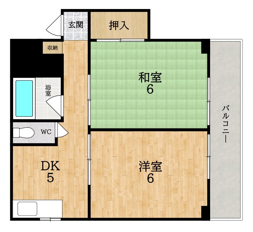 ダイワ第三マンション 間取り