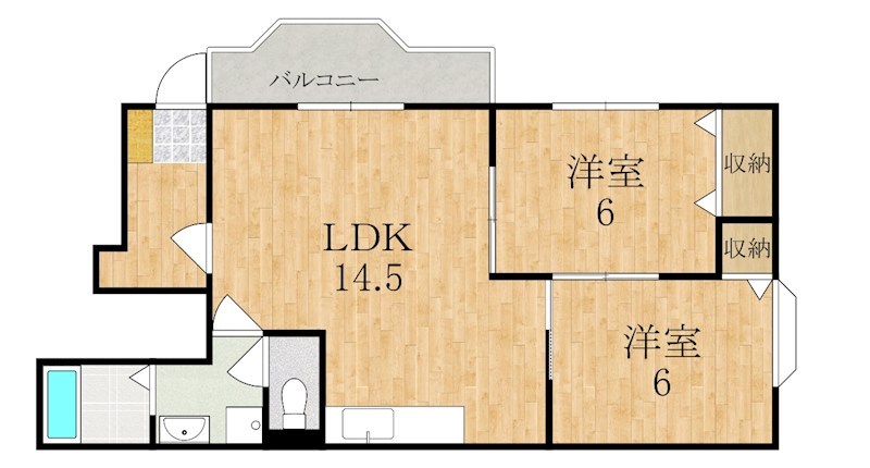 グラン・リーオ 101号室 間取り