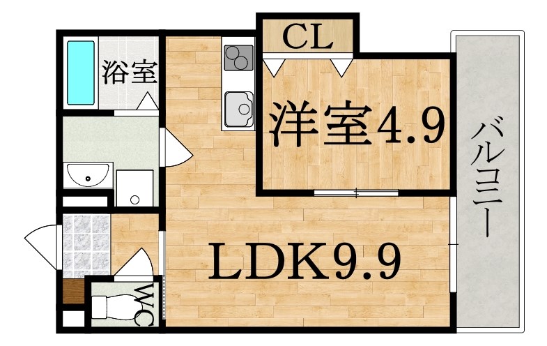 GRM小泉（ジーアールエムコイズミ） 間取り