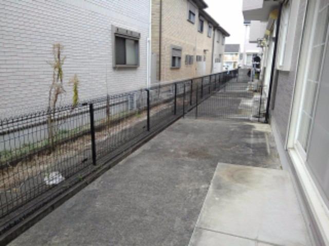 シャトーローリエＣ ベランダ