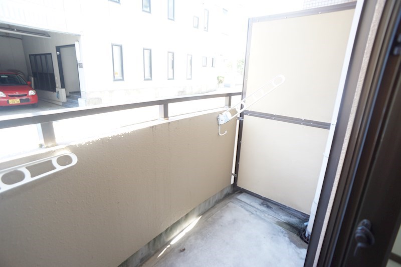 シティパレス郡山Ｐ１Ｂ ベランダ