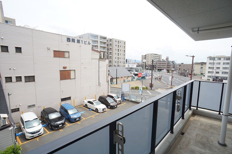 アートスクエア新大宮 ベランダ