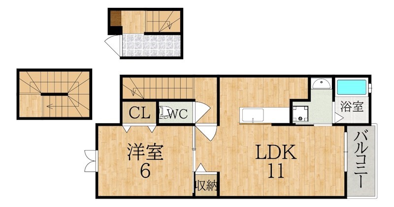 レジデンス西九条 間取り