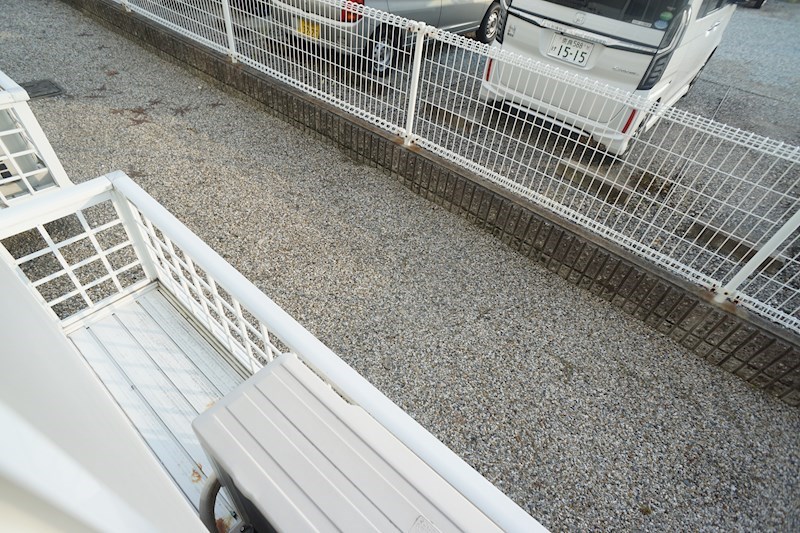 レオパレストミタⅡ ベランダ